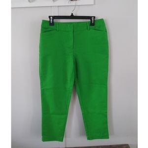Green "Emma" Liz Clairborne Ankle Pants
